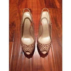 Casadei Studded Platform Slingback size 6.5